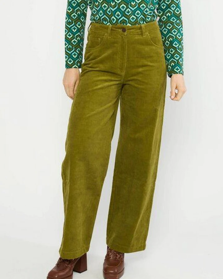 Blutsgeschwister High Waist Marlotte Hose - aus Bio-Baumwolle