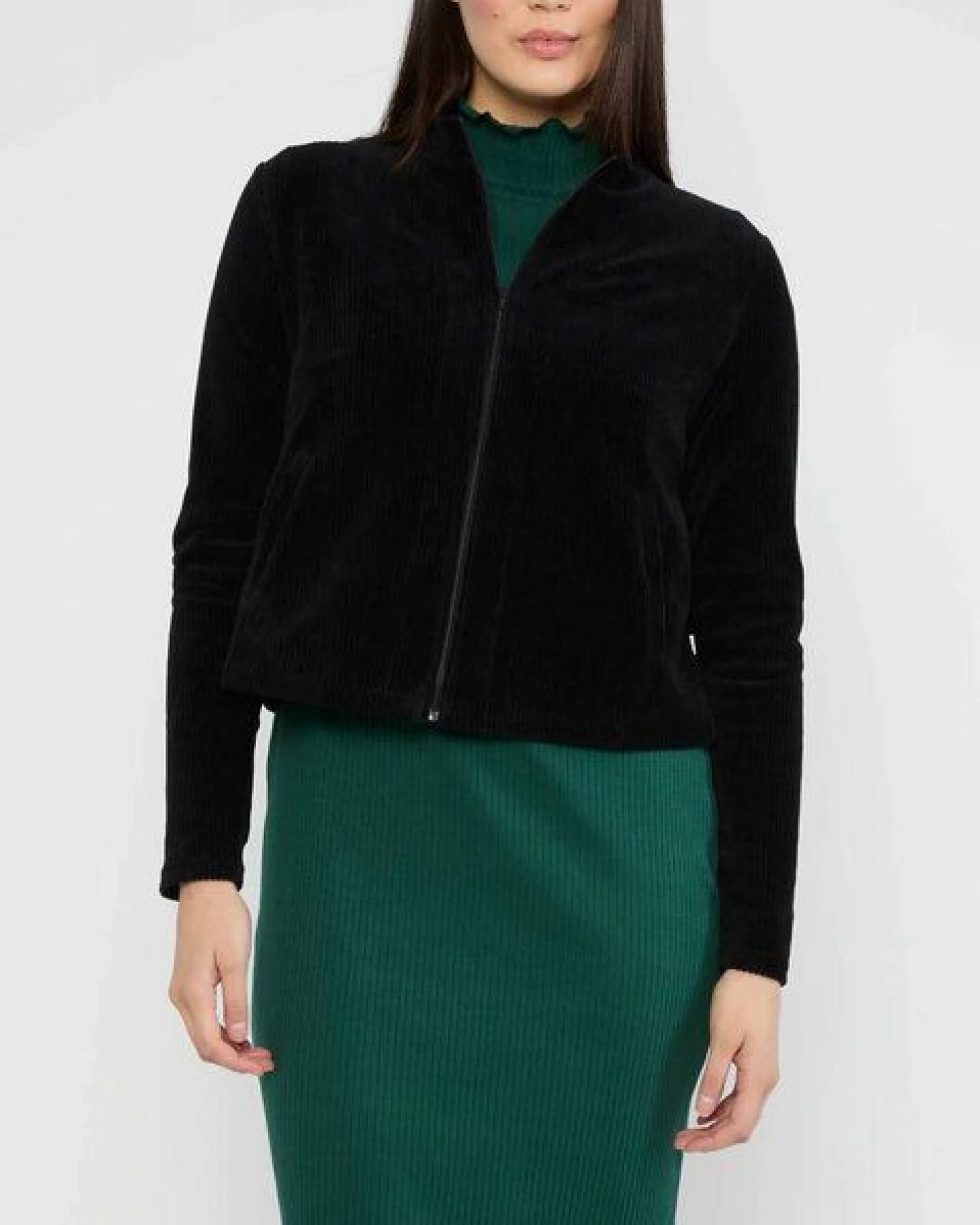 Blutsgeschwister Jolly Cord Zip Up Jacke aus Bio-Baumwolle – Ansicht 2