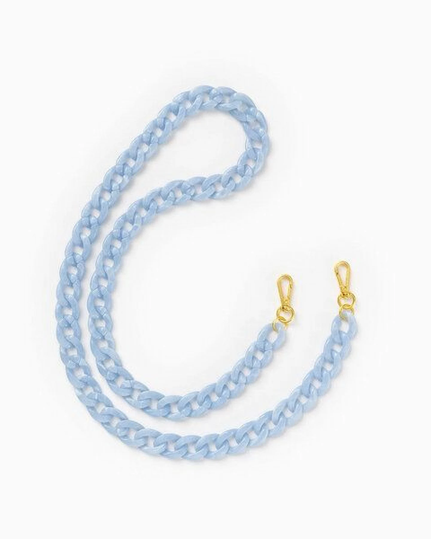 Woodcessories Change - Chunky Harz Resin Kette mit Karabiner versch. Farben & Größen – Ansicht 2