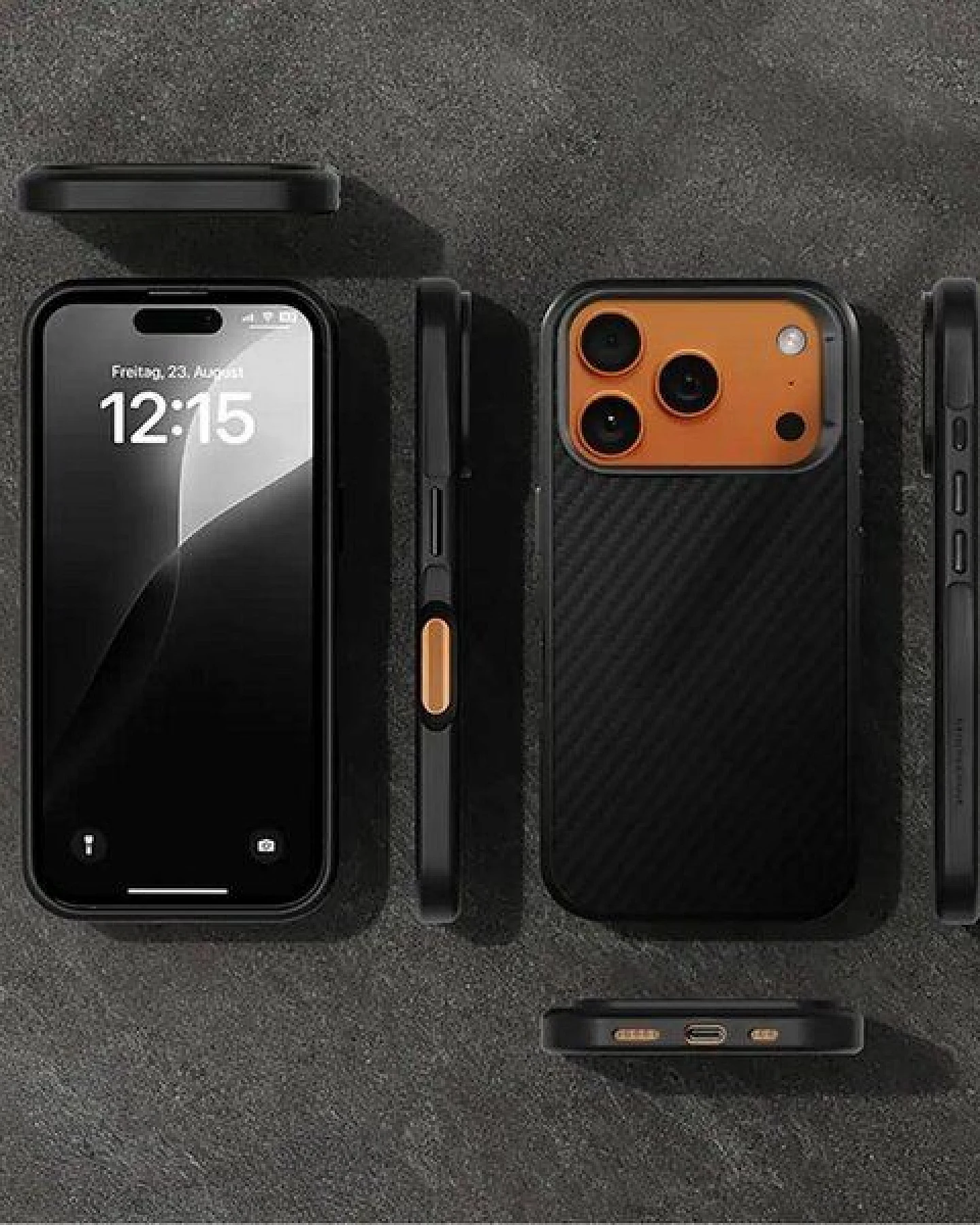 Woodcessories iPhone Carbon Case mit MagSafe – Ansicht 2