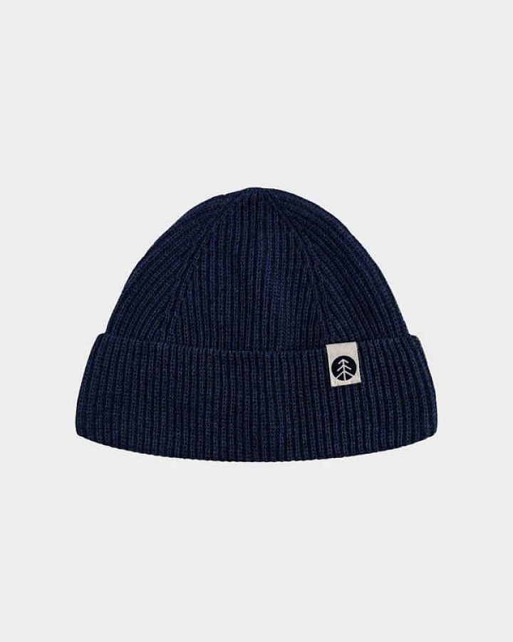 picea (by bleed) Ribbed Beanie Strickmütze