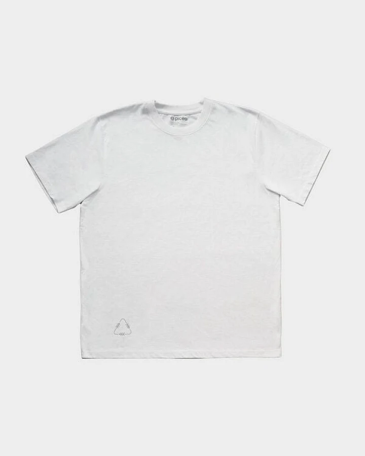 picea (by bleed) picea X faserkreislauf heavy weight T-Shirt Weiß
