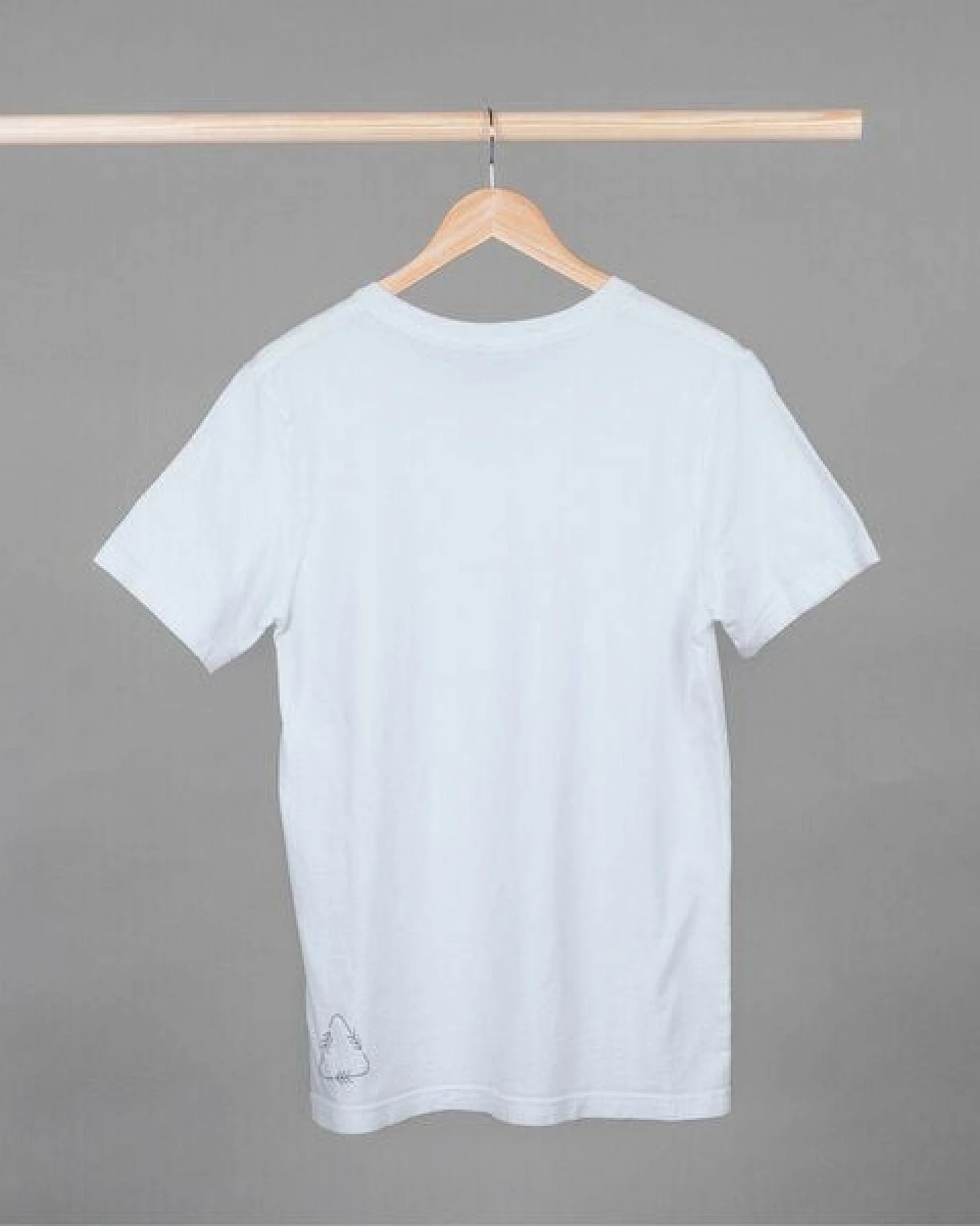 picea (by bleed) picea X faserkreislauf heavy weight T-Shirt Weiß – Ansicht 4
