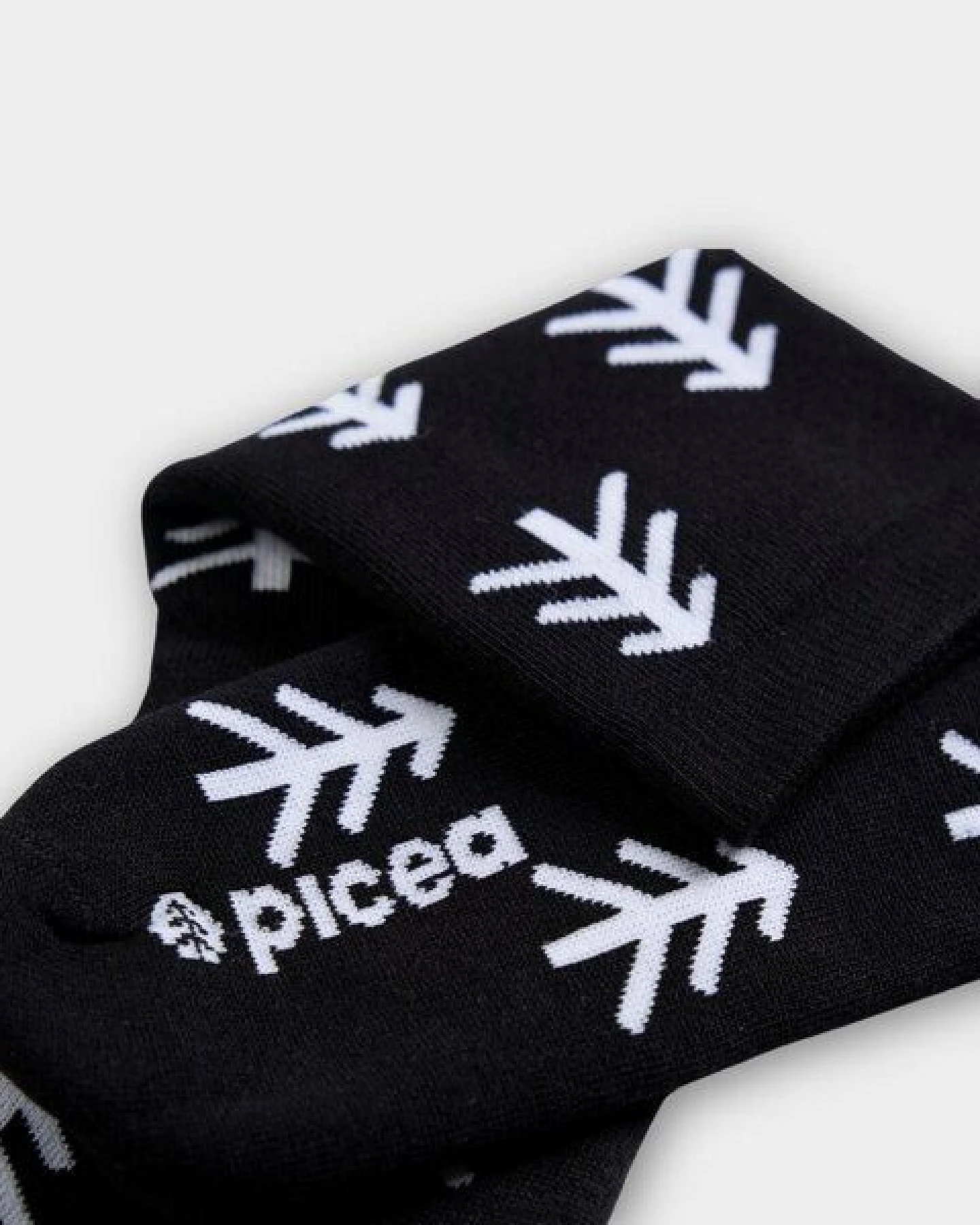 picea (by bleed) Fichtenliebe Thermo Socken Schwarz – Ansicht 2
