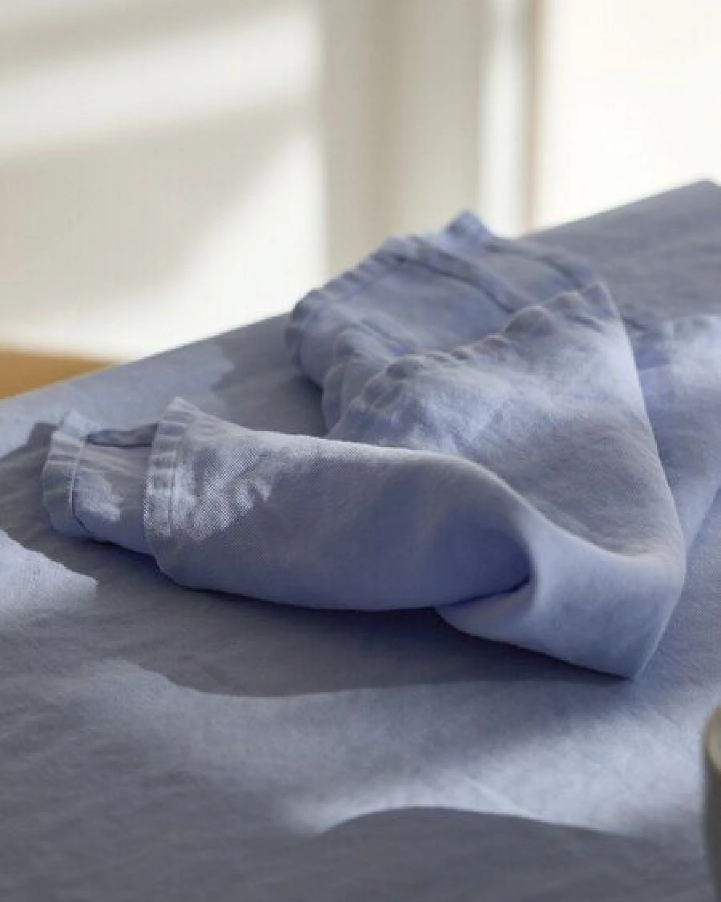Onomao x erlich textil Stoffservietten im 4er Pack aus Bio-Baumwolle, Leinen Mix, made in Europe – Ansicht 3