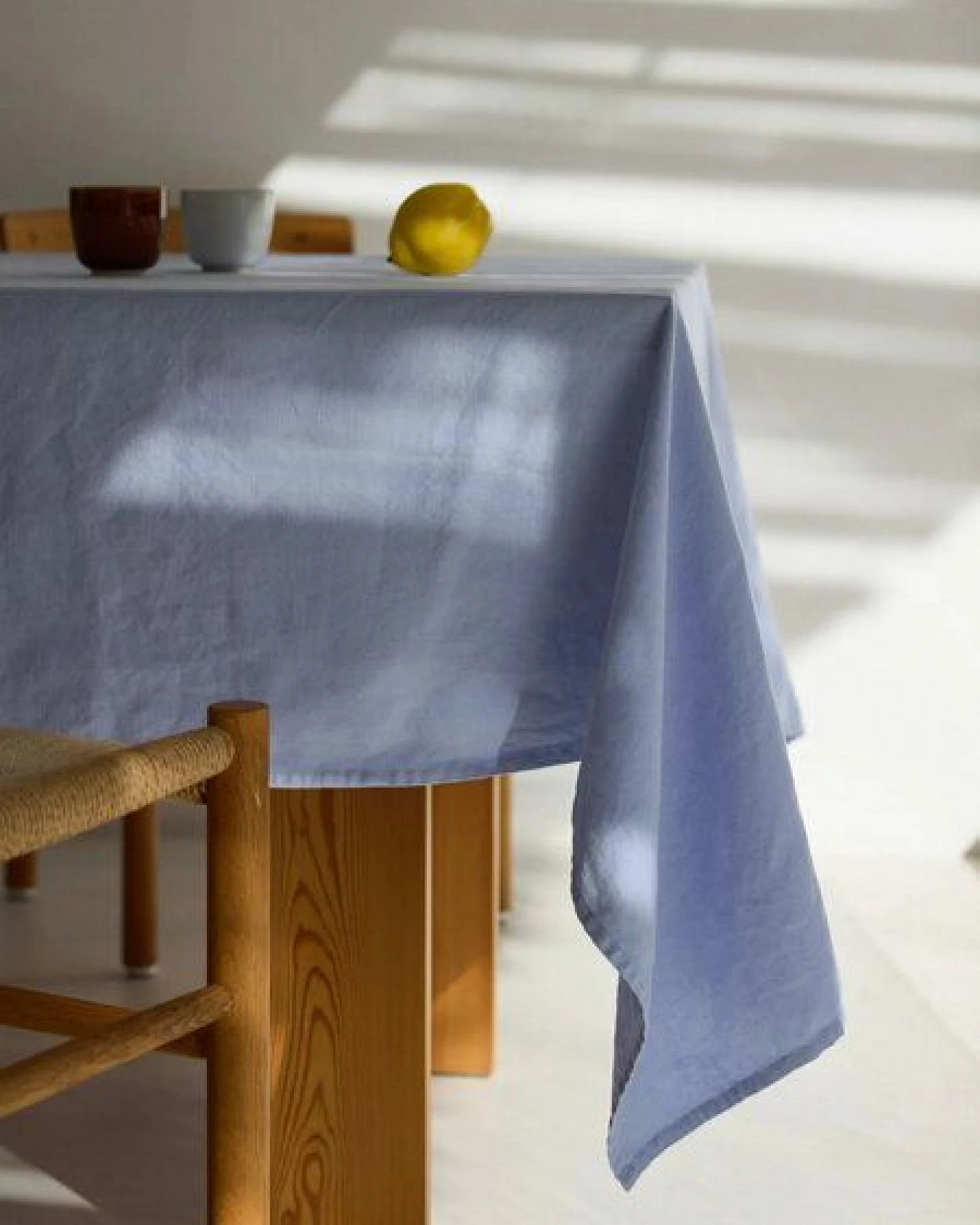 Onomao x erlich textil Tischdecke mit 60% Baumwolle und Leinen, made in Europe – Ansicht 2