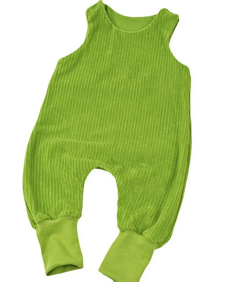 Sternchenwolke BIO Cordnicky Strampler "avocado"