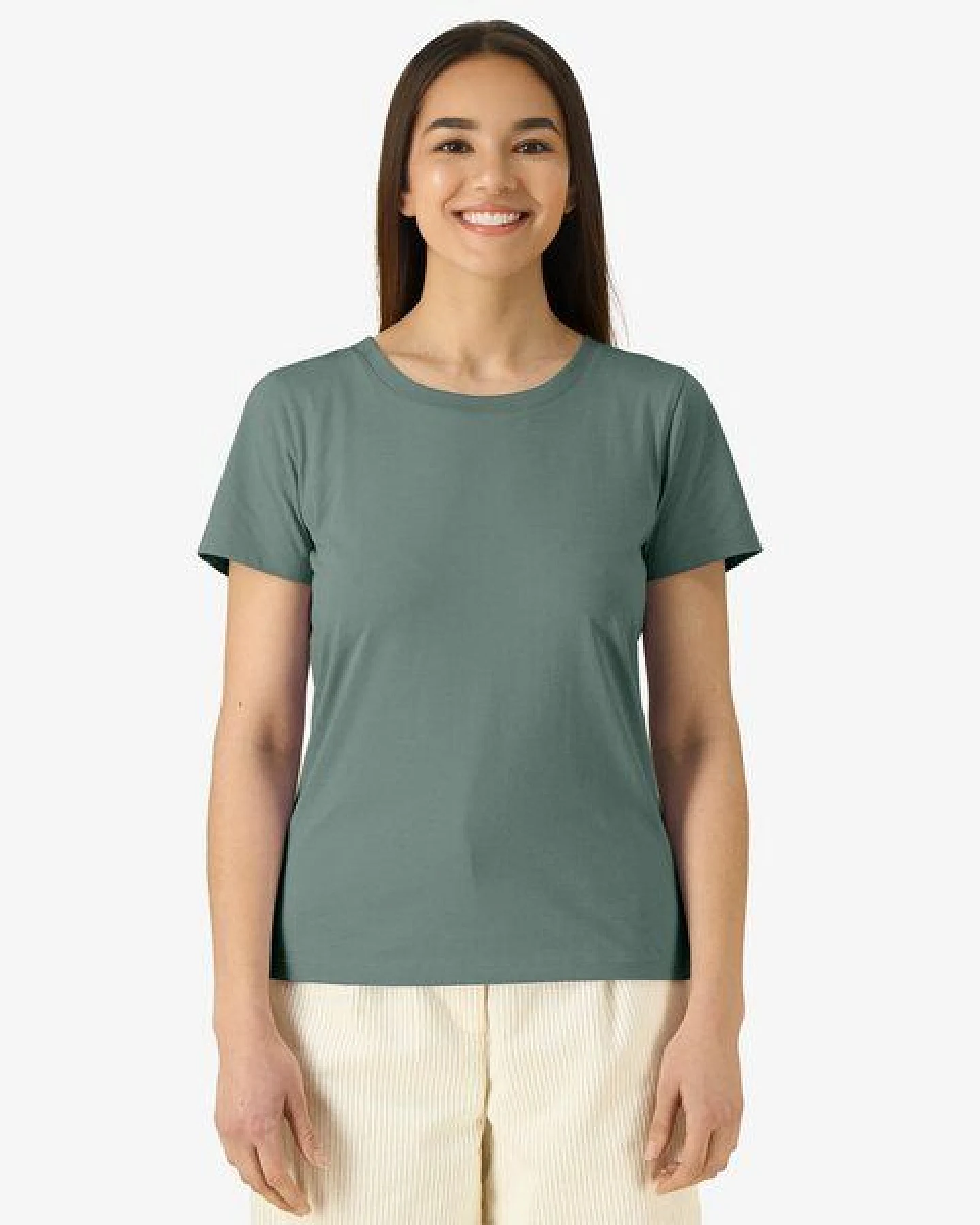 YTWOO Mid-Light Damen T-Shirt Slim Fit – Ansicht 2