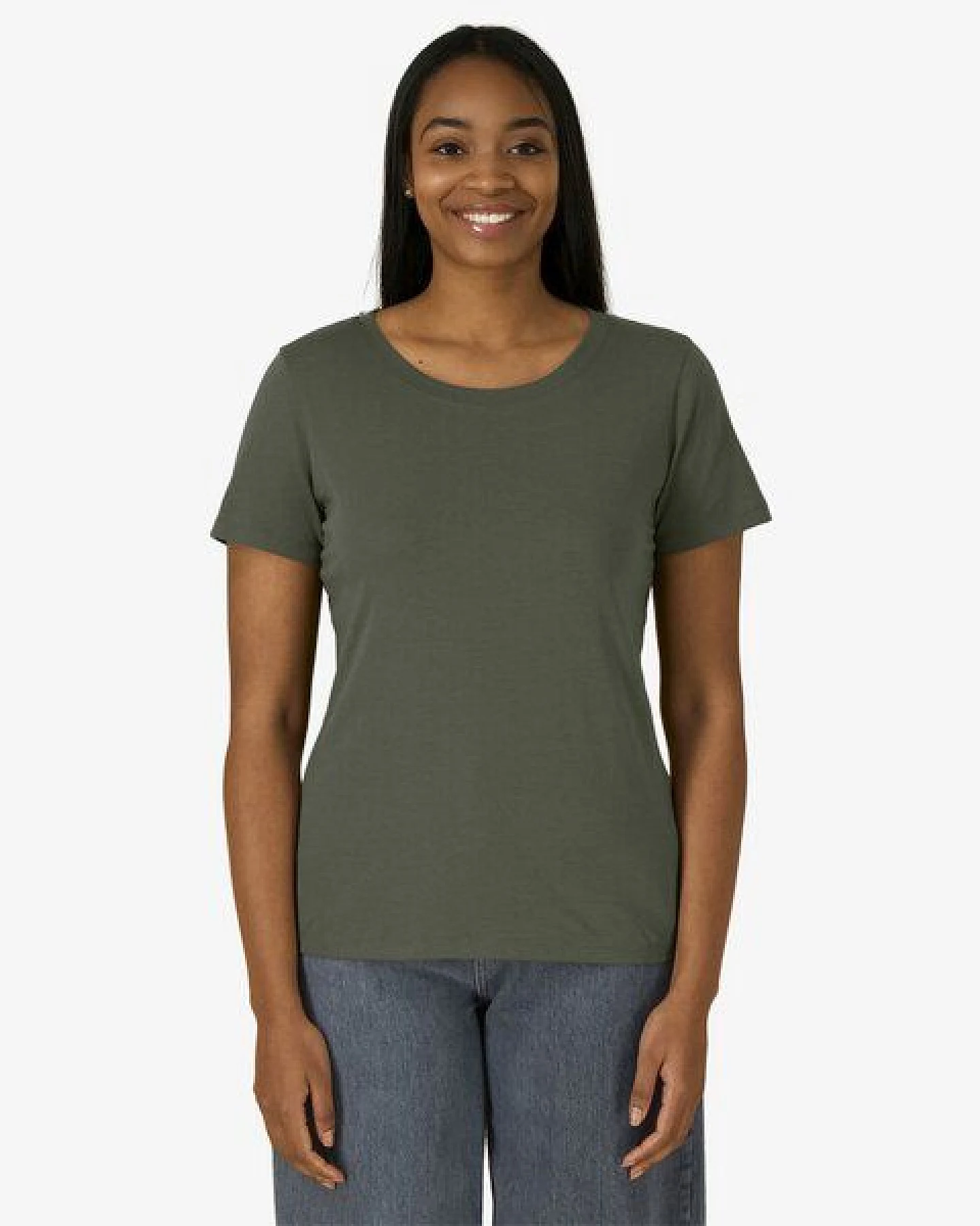 YTWOO Mid-Light Damen T-Shirt Slim Fit – Ansicht 2