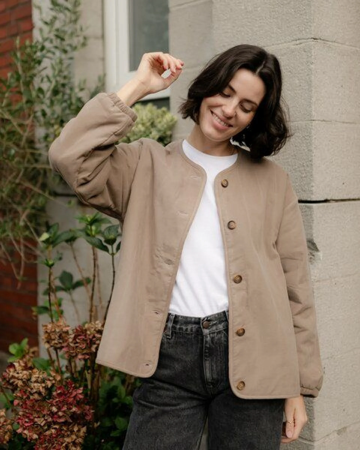 NORDLICHT Cord Jacke Jana aus 100% Bio-Baumwolle – Ansicht 3
