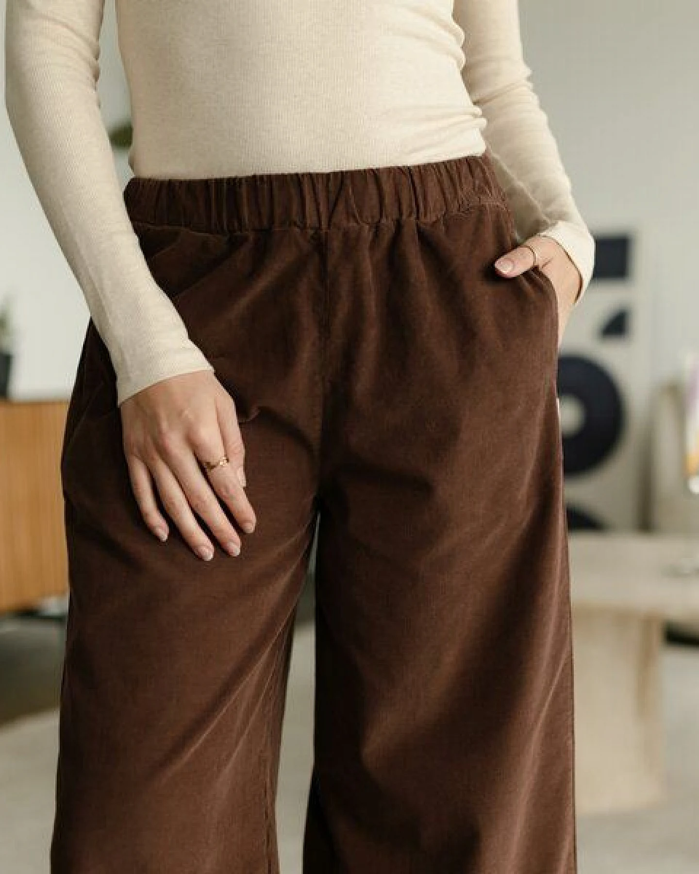 NORDLICHT Cord Culotte Nala aus 100% Bio-Baumwolle – Ansicht 4