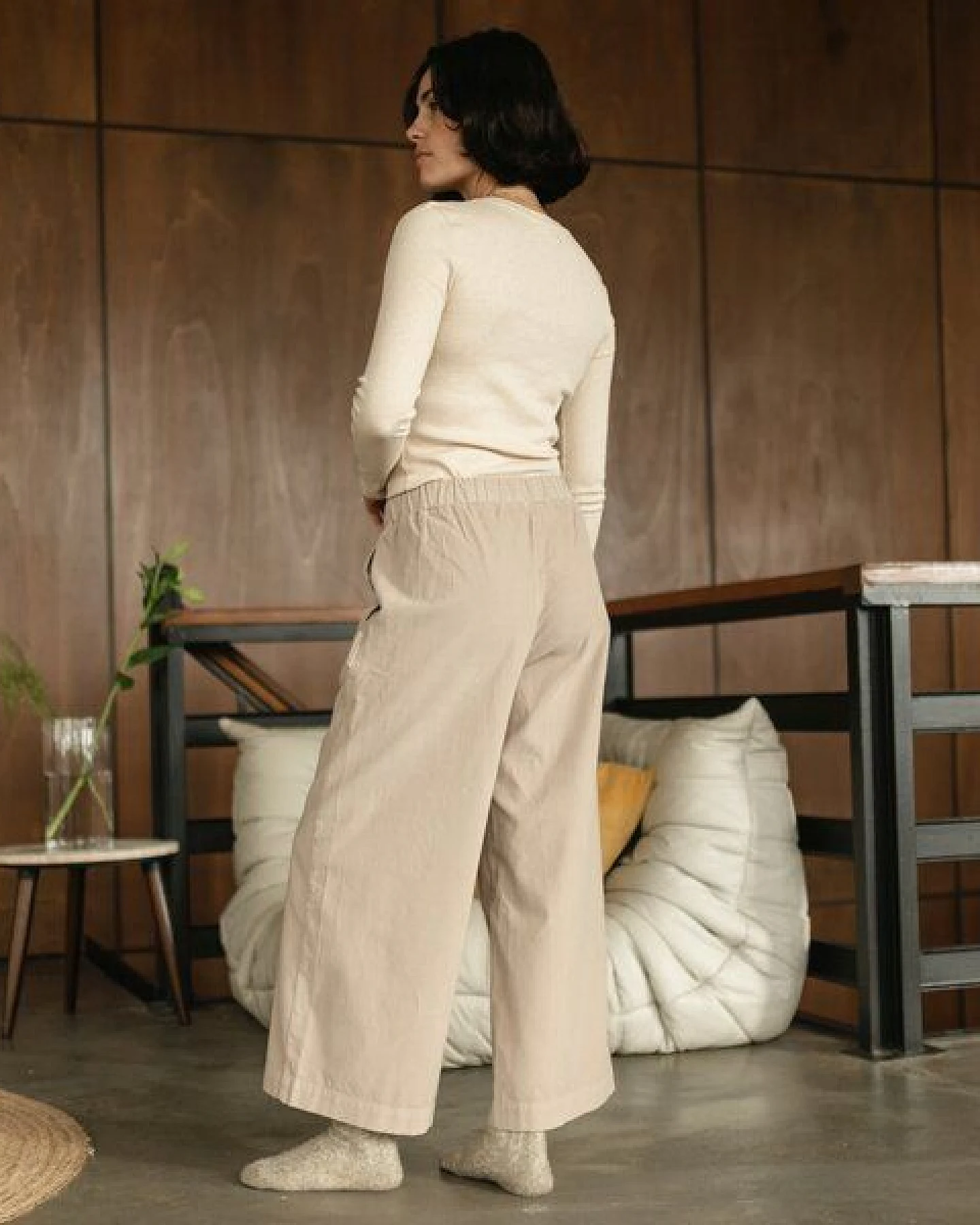 NORDLICHT Cord Culotte Nala aus 100% Bio-Baumwolle – Ansicht 2