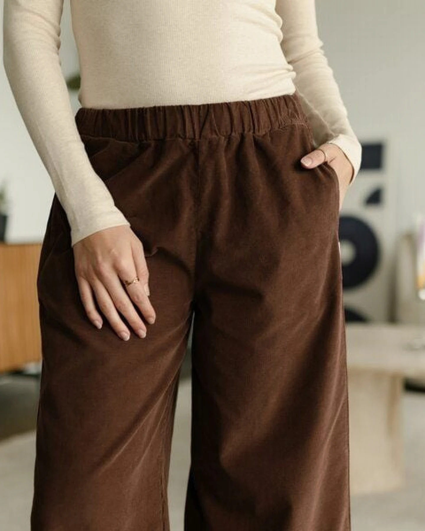 NORDLICHT Cord Culotte Nala aus 100% Bio-Baumwolle – Ansicht 4