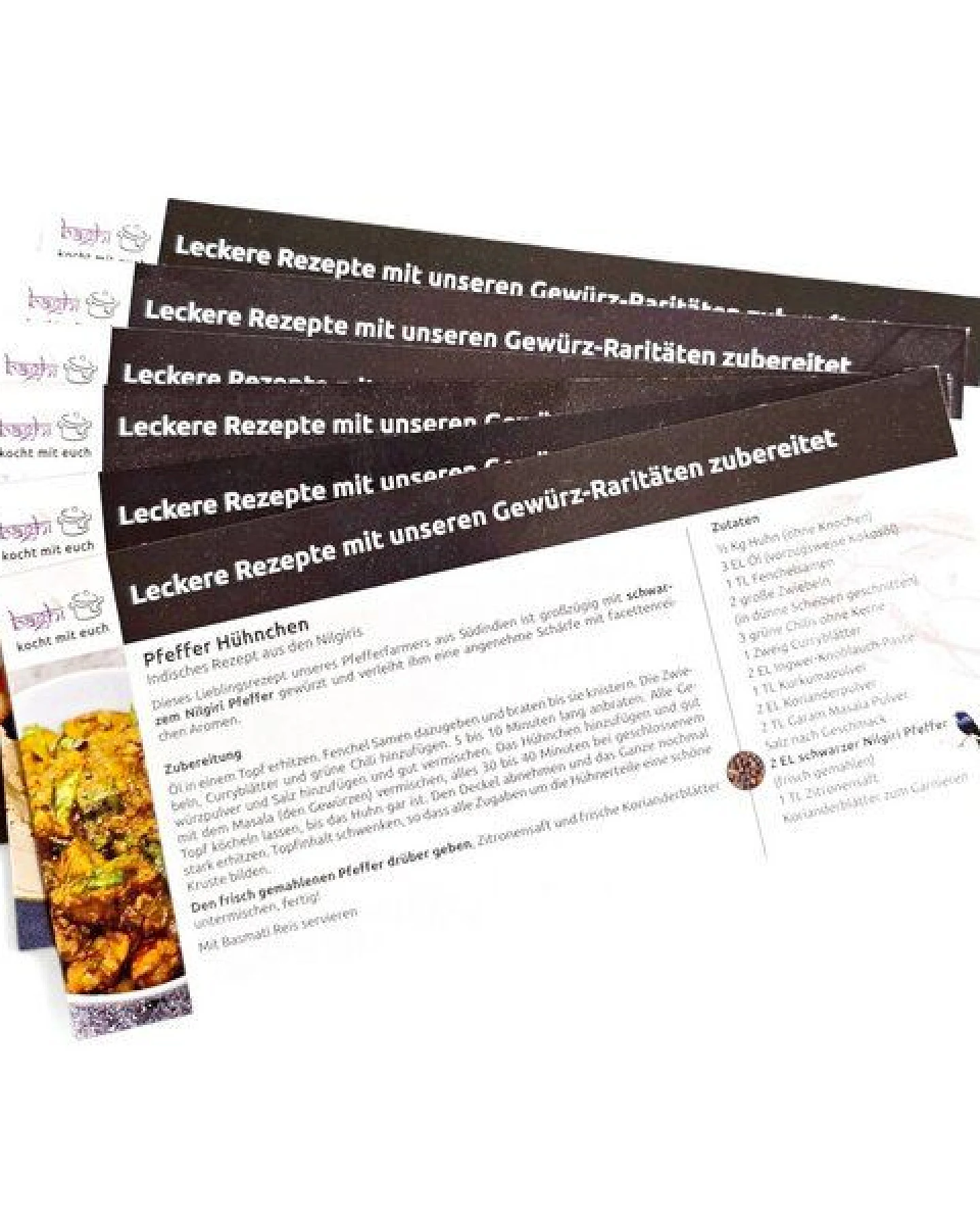 BAGHI Geschenkbox mit Pfeffer - und Gewürzraritäten aus Kambodscha herkunftsgeschützt – Ansicht 2
