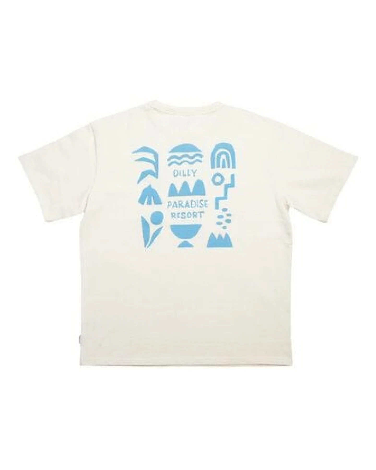 DillySocks T-Shirt „Dilly Paradise Resort“ – Ansicht 3