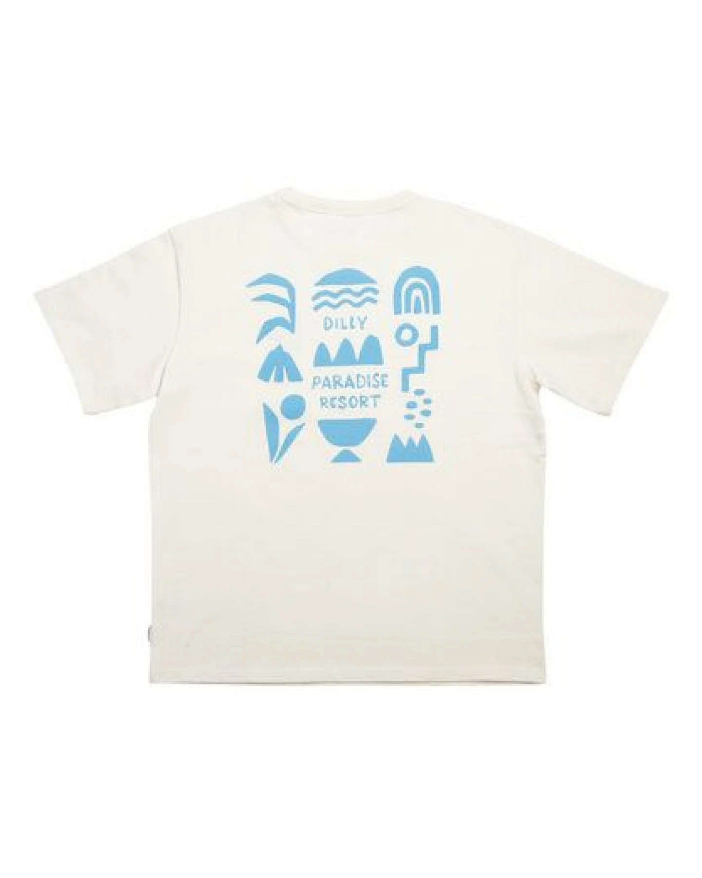 DillySocks T-Shirt „Dilly Paradise Resort“ – Ansicht 3