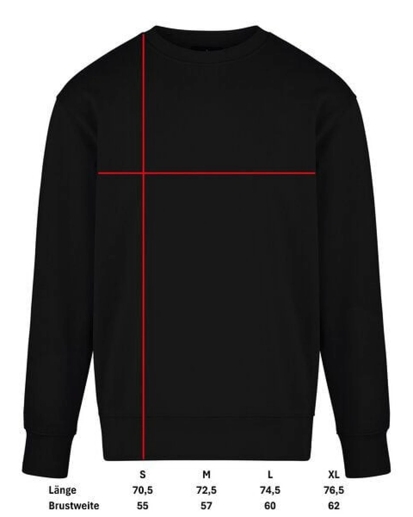 COREBASE Sweatshirt / 100% Baumwolle / 450 GSM – Ansicht 4