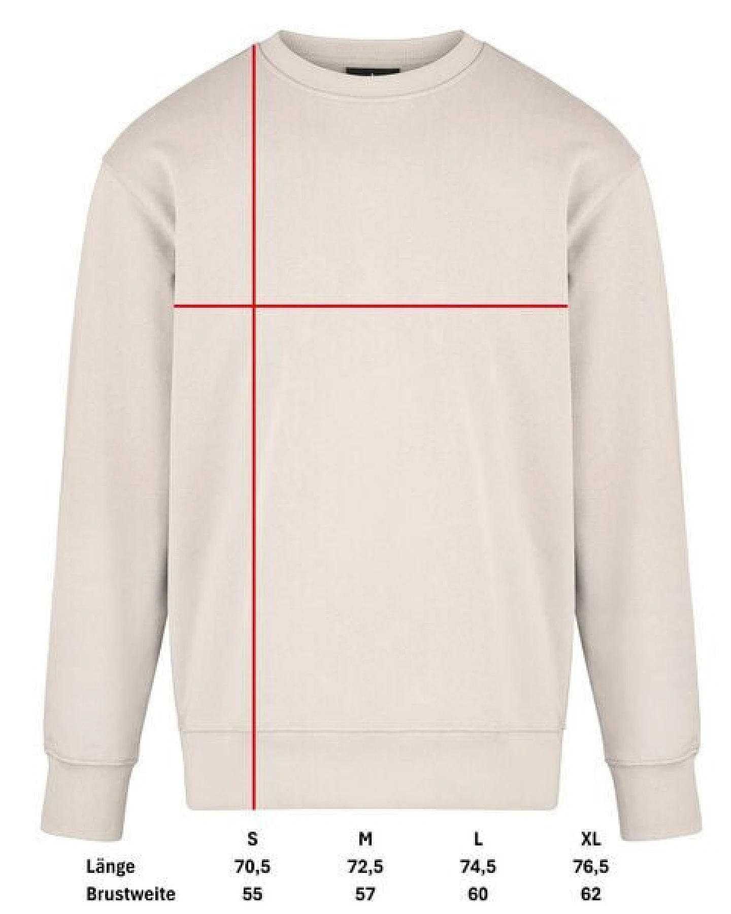 COREBASE Sweatshirt / 100% Baumwolle / 450 GSM – Ansicht 4
