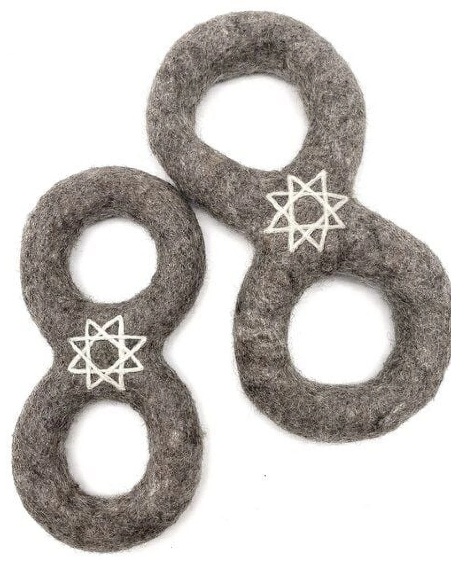 Wooliie Alchemy Creation Infinity Ring – handgefertigtes Spielzeug aus 100 % naturbelassener Schurwolle – Ansicht 3