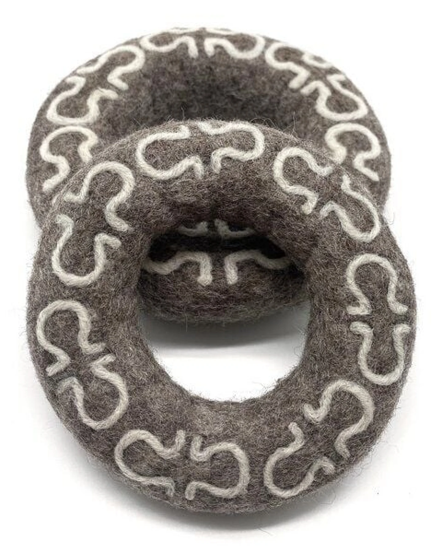 Wooliie Alchemy Life & Death Ring – handgefertigtes Spielzeug aus 100 % naturbelassener Schurwolle – Ansicht 4
