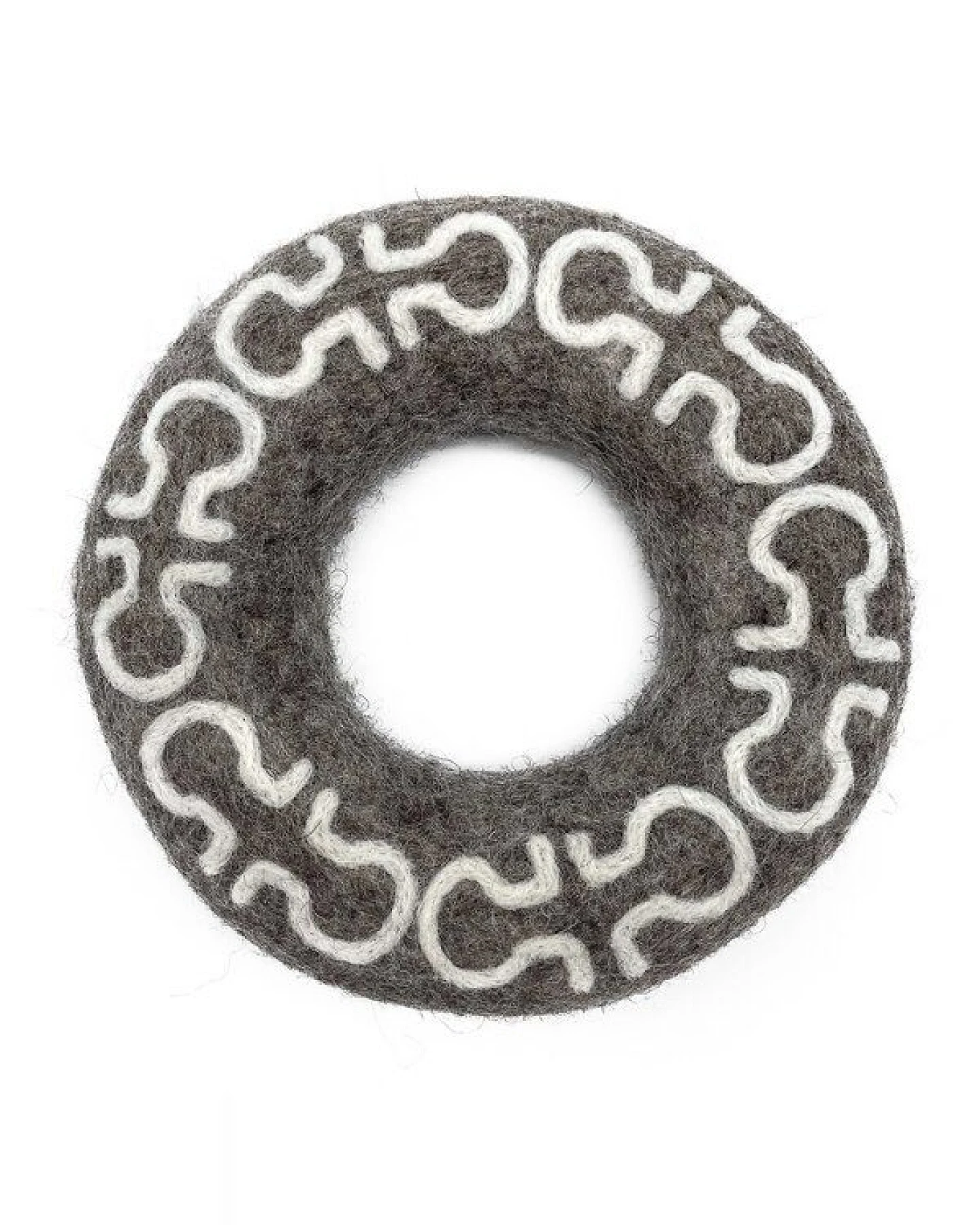 Wooliie Alchemy Life & Death Ring – handgefertigtes Spielzeug aus 100 % naturbelassener Schurwolle – Ansicht 2