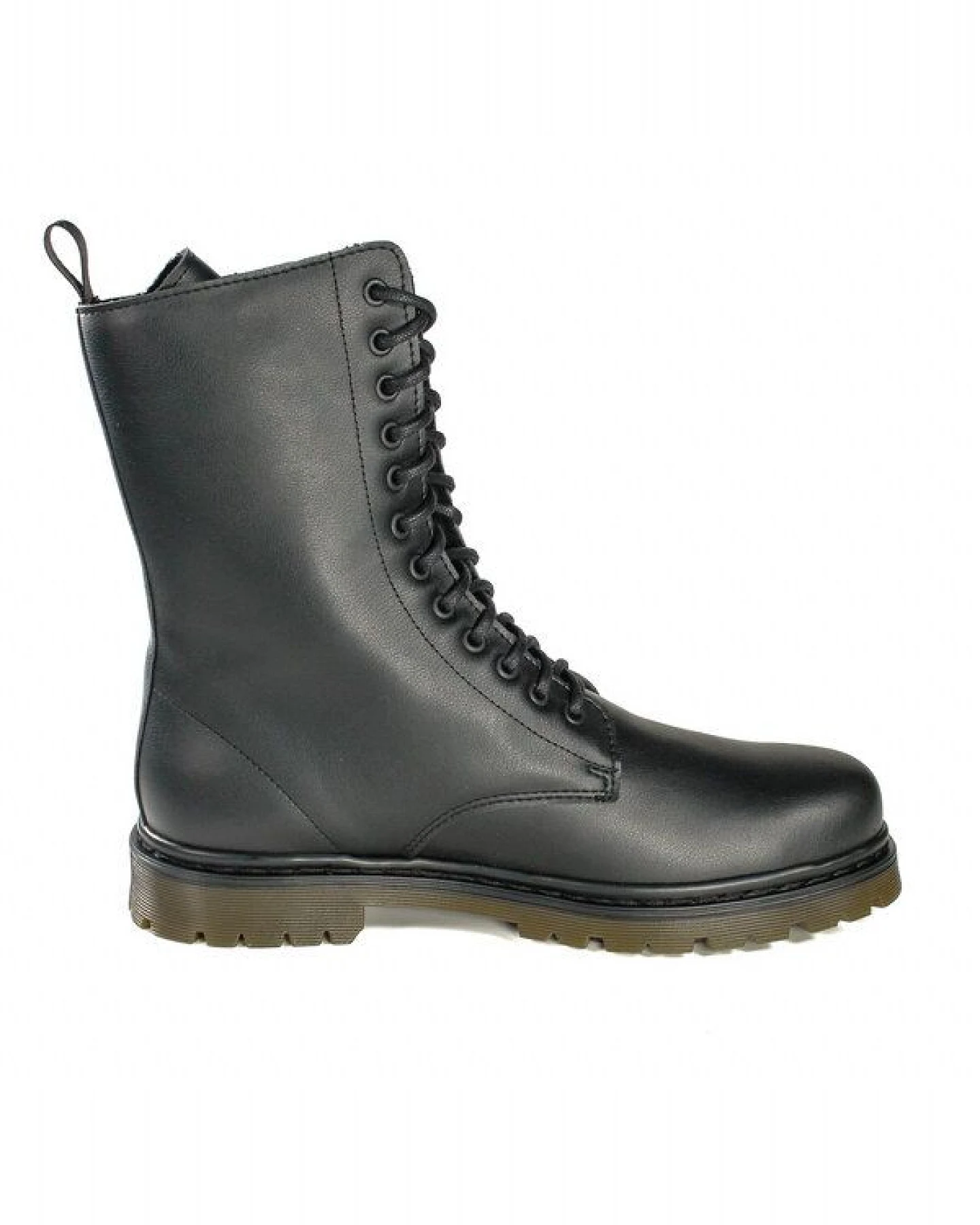 Fairticken ALVORA HIGH vegane 12 Loch All-Year Stiefel Unisex (schwarz) – Ansicht 3
