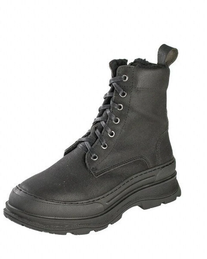 Fairticken Shoes vegane gefütterte hohe Stiefel ARADA (schwarz)