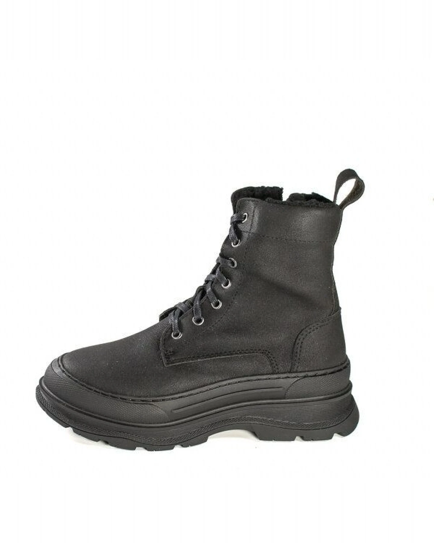 Fairticken Shoes vegane gefütterte hohe Stiefel ARADA (schwarz) – Ansicht 4