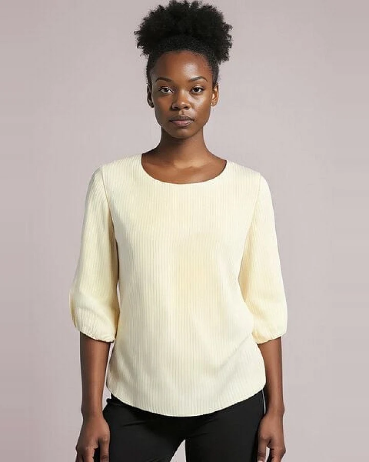 l'amour est bleu Tencel Bluse