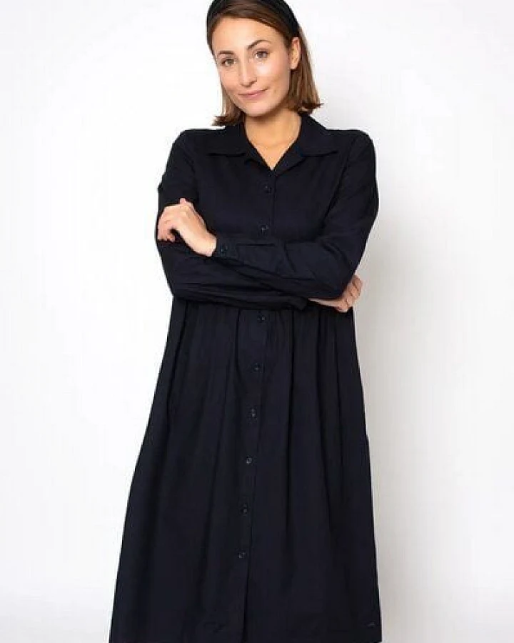 Zerum Ecovero Langarmkleid Modell: Alisca
