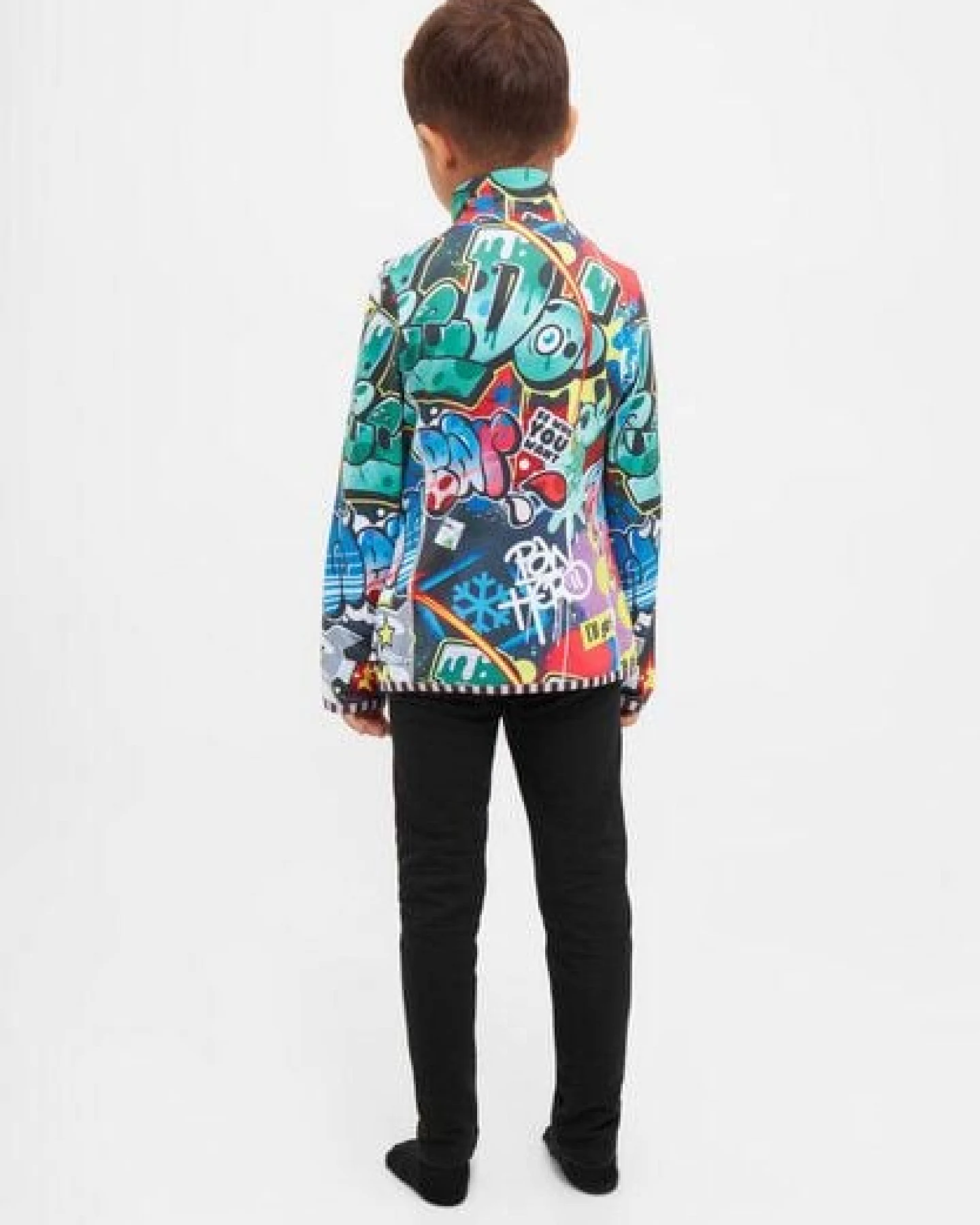 WeeDo Langarmshirt „Cosmo Sprayprint“ – Ansicht 4