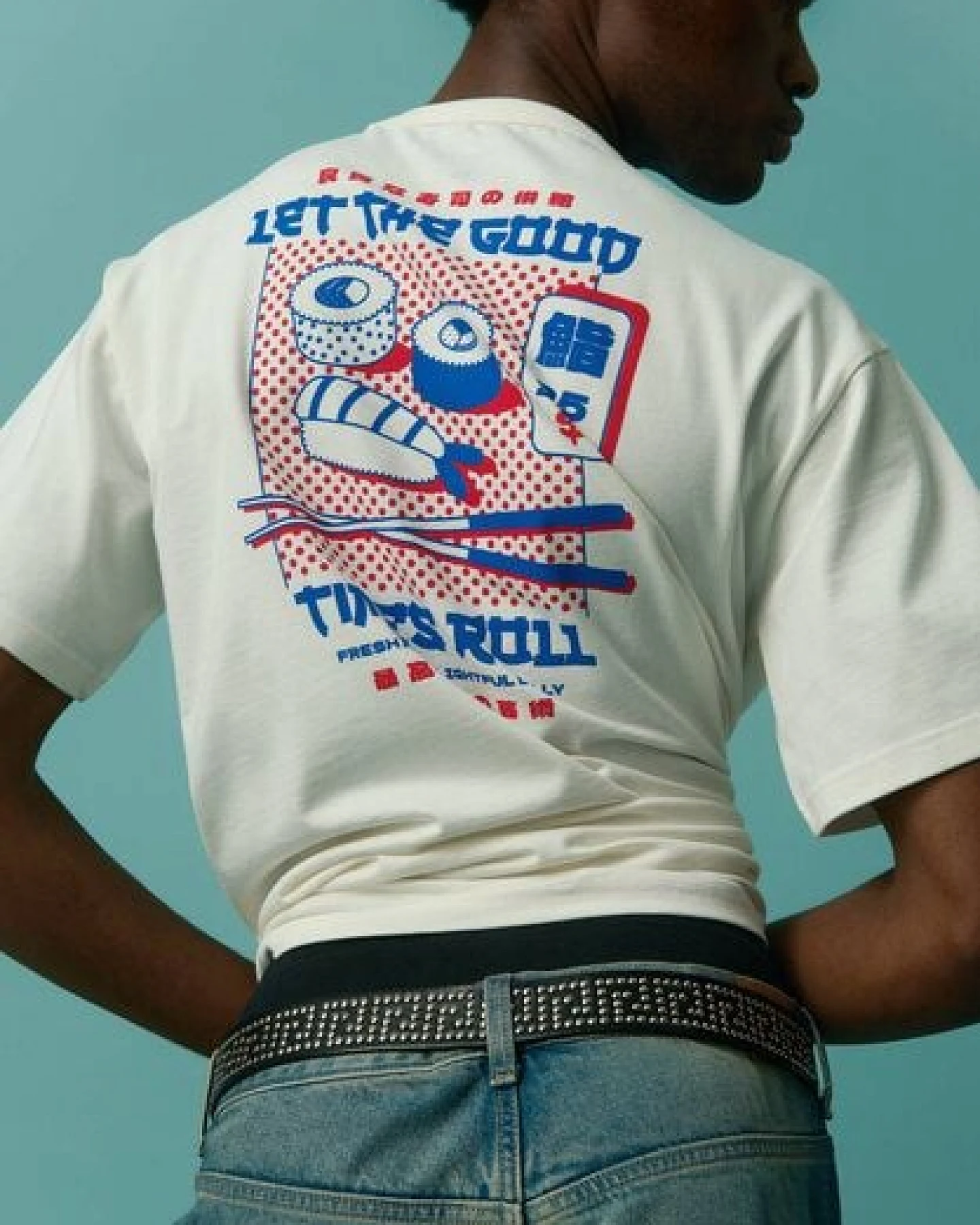 DillySocks T-Shirt „Let The Good Times Roll“ – Ansicht 4