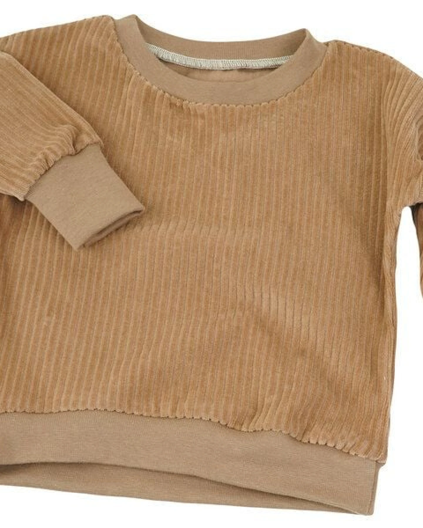 Sternchenwolke BIO Cordnicky Langarmshirt "cafe au lait" – Ansicht 2