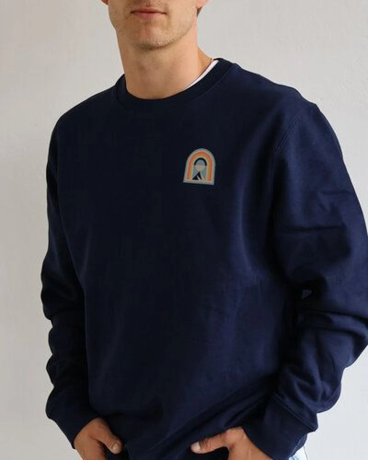 Kultgut PRE-Order Artdesign - Biofair Sweatpullover / Mountain Sky – Ansicht 3