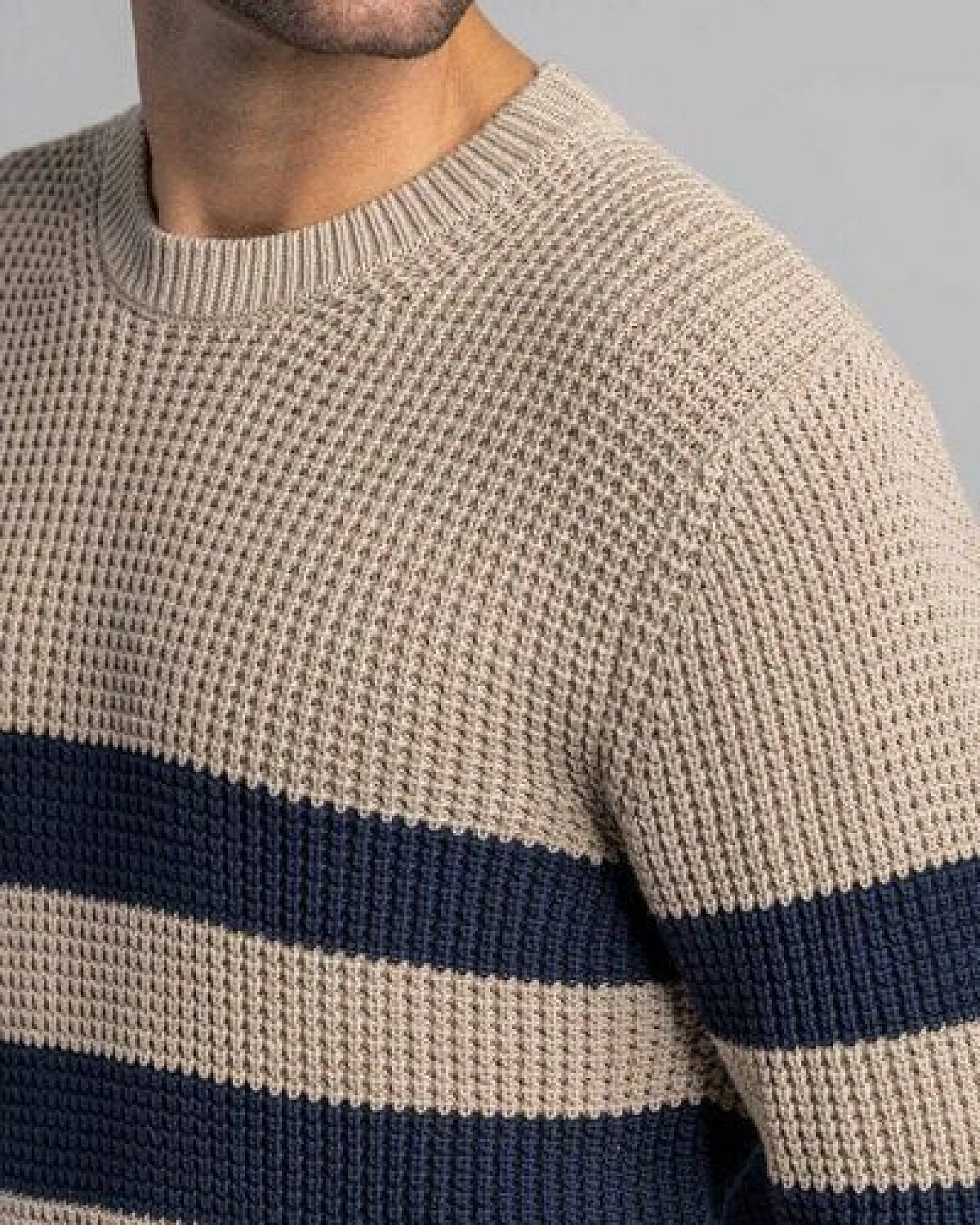 dirts Knit Striped Crewneck – Ansicht 4