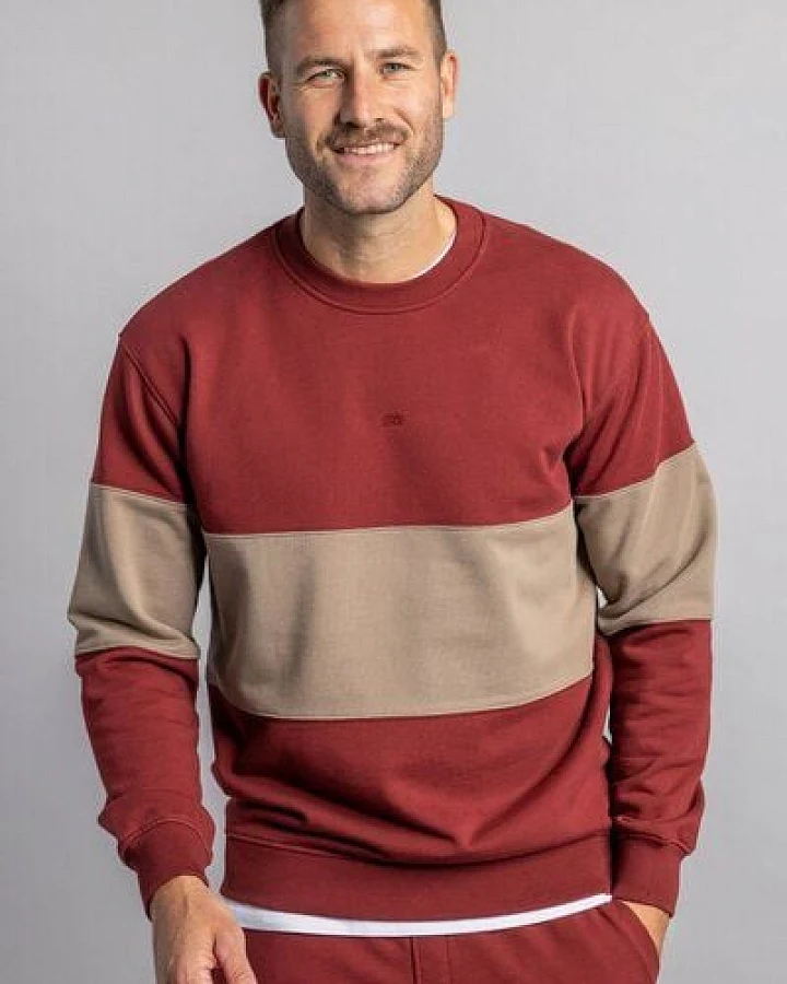 dirts Color Block Classic Crewneck