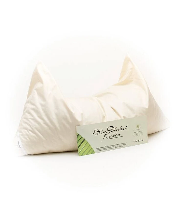 Weltecke Bio Dinkelspelz-Kissen 40x80