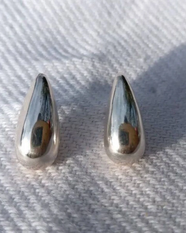 pakilia Ohrstecker "Lágrima plata"