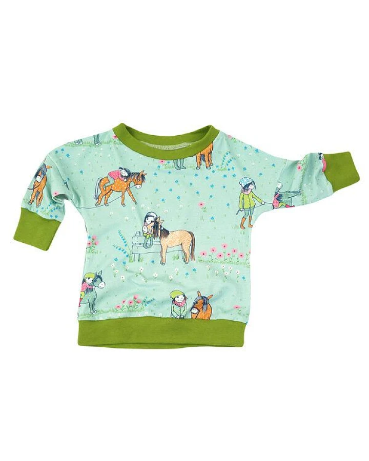 Sternchenwolke BIO Langarmshirt "Ponyliebe"
