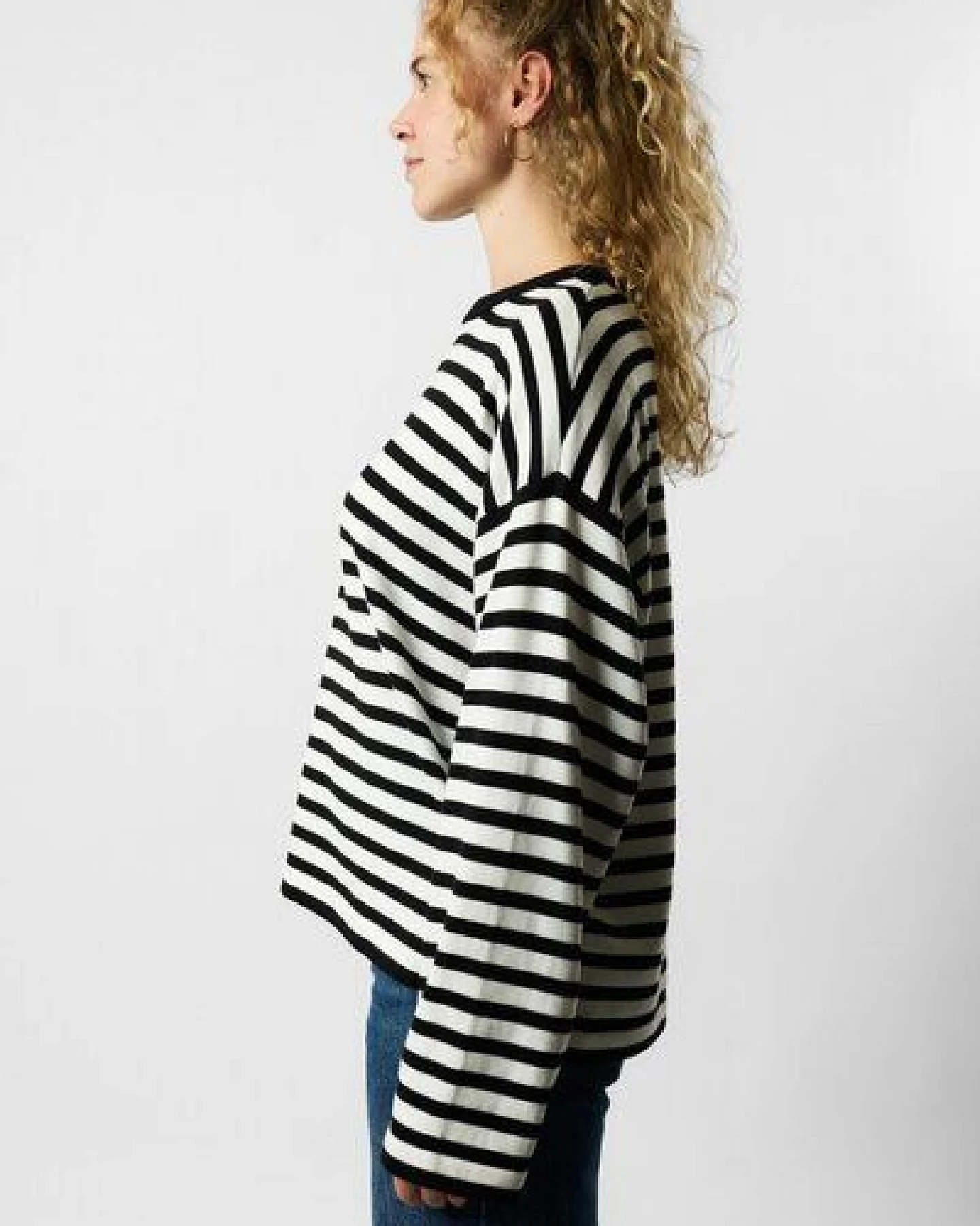ettics STUDIO organic knit pullover striped – Ansicht 2