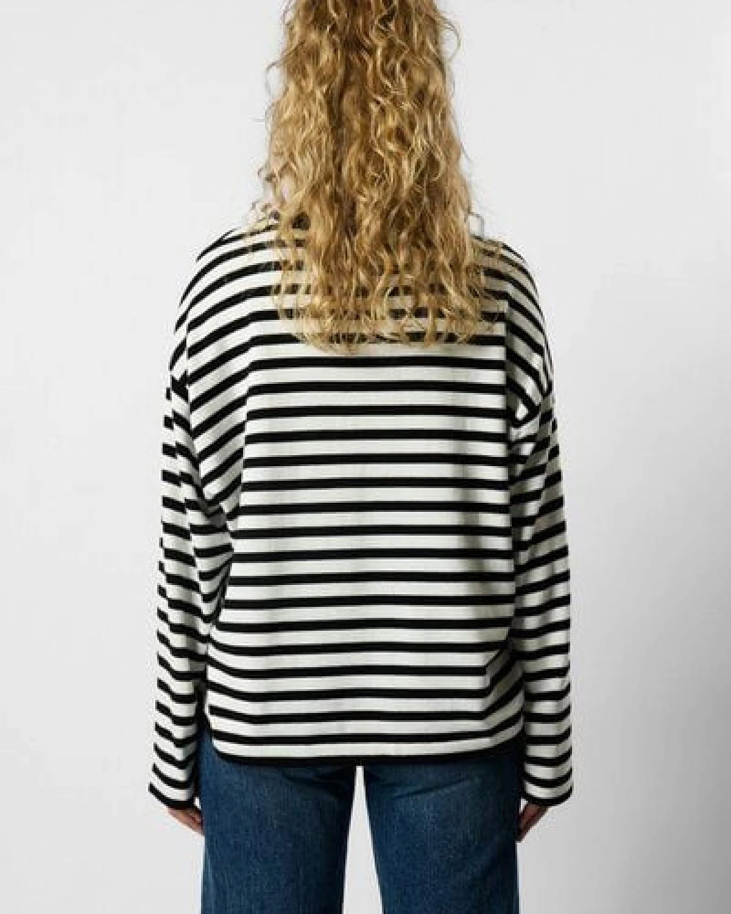 ettics STUDIO organic knit pullover striped – Ansicht 3