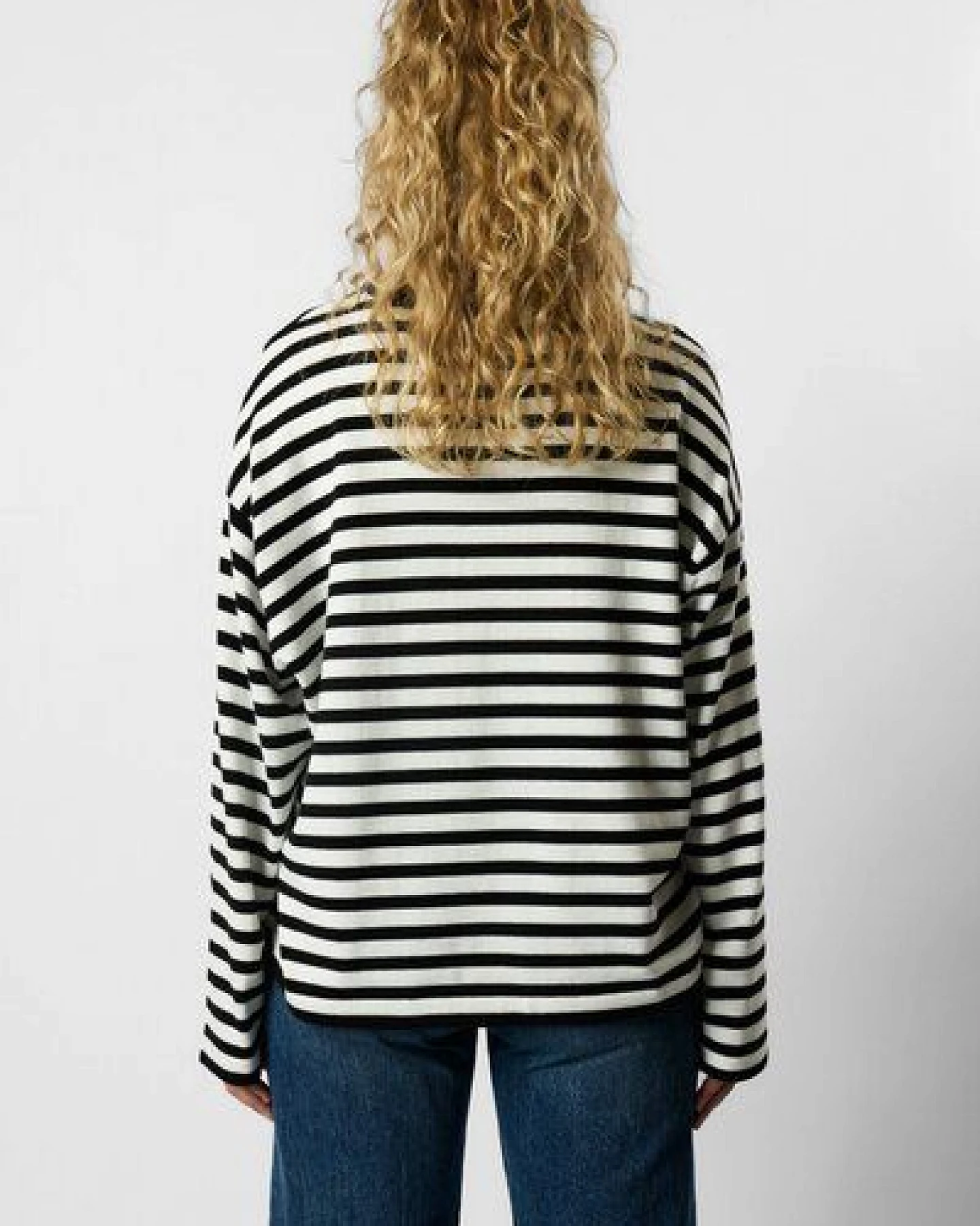 ettics STUDIO organic knit pullover striped – Ansicht 3
