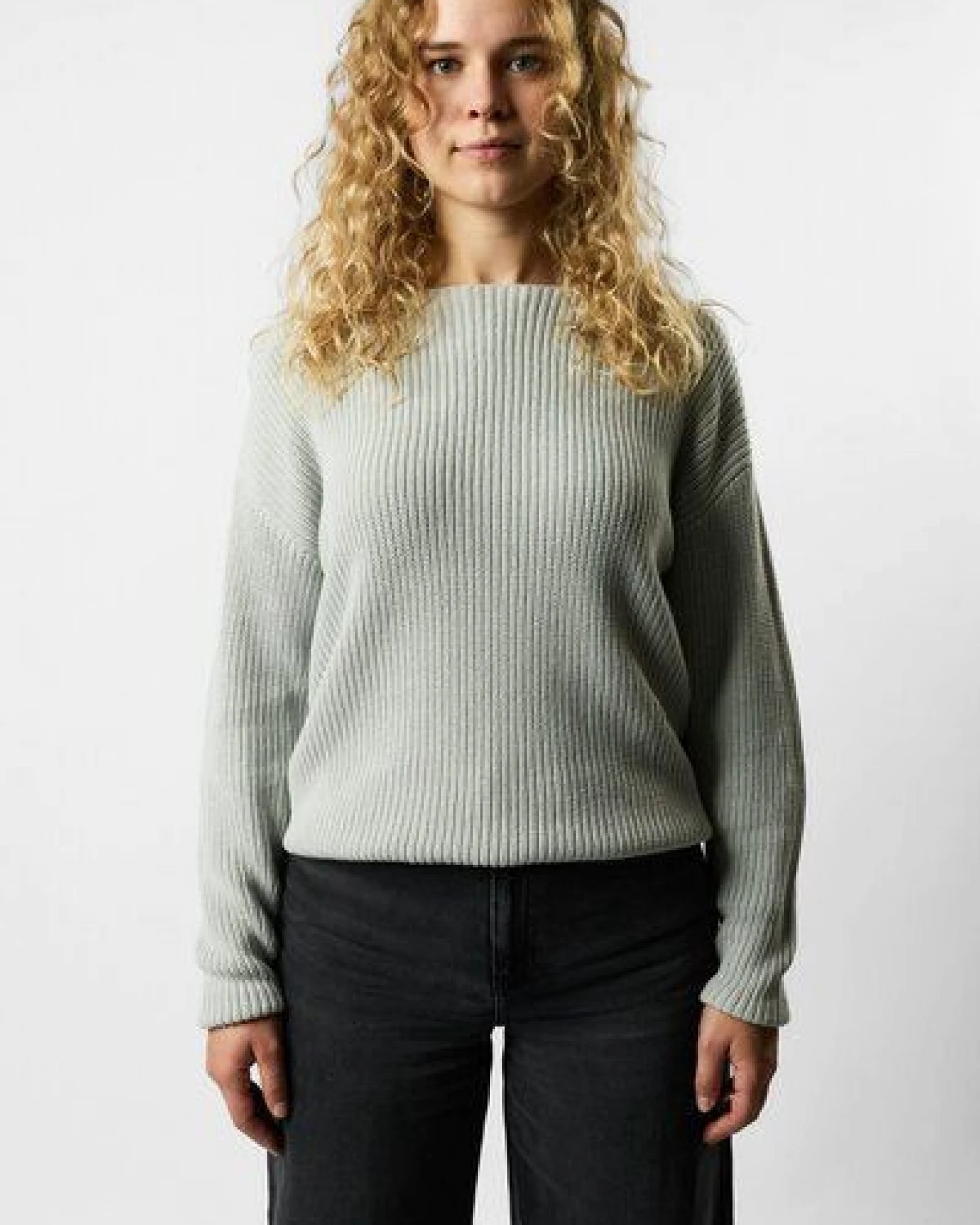 ettics STUDIO boatneck organic knit pullover – Ansicht 2