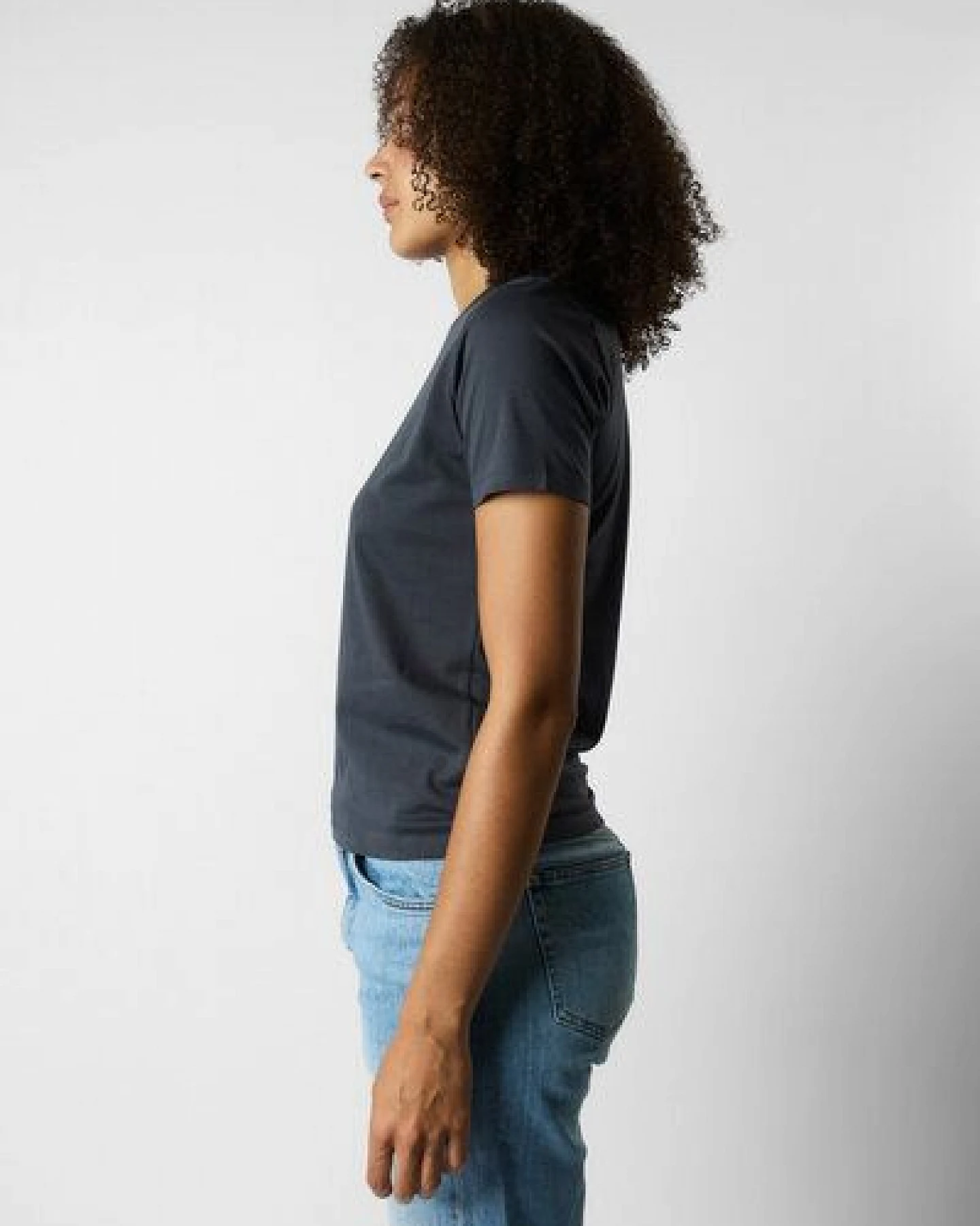 ettics STUDIO fitted organic women's tee – Ansicht 2