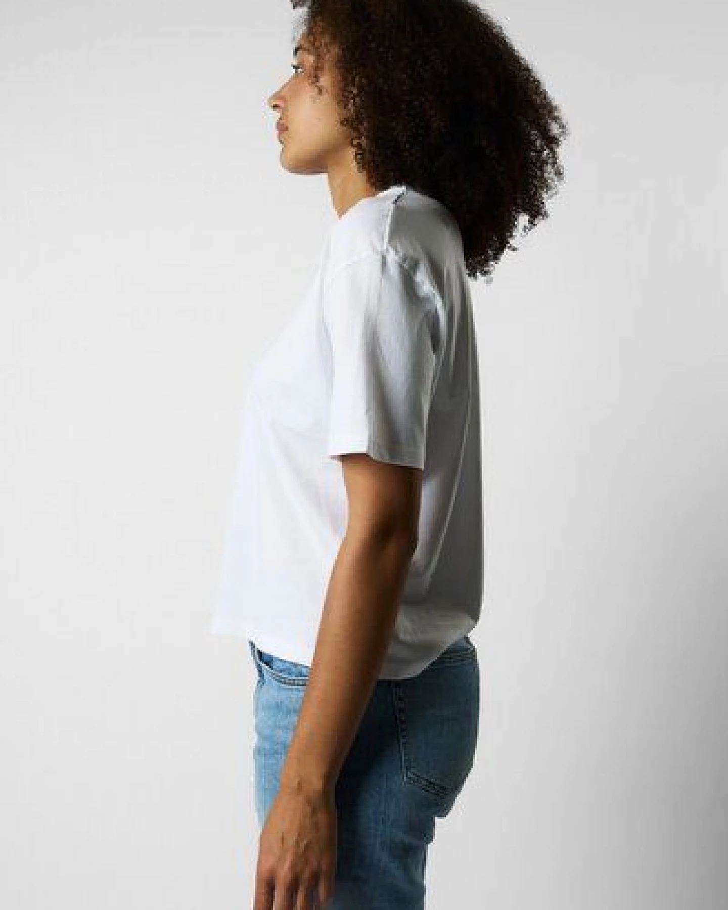ettics STUDIO boxy organic crop tee – Ansicht 2