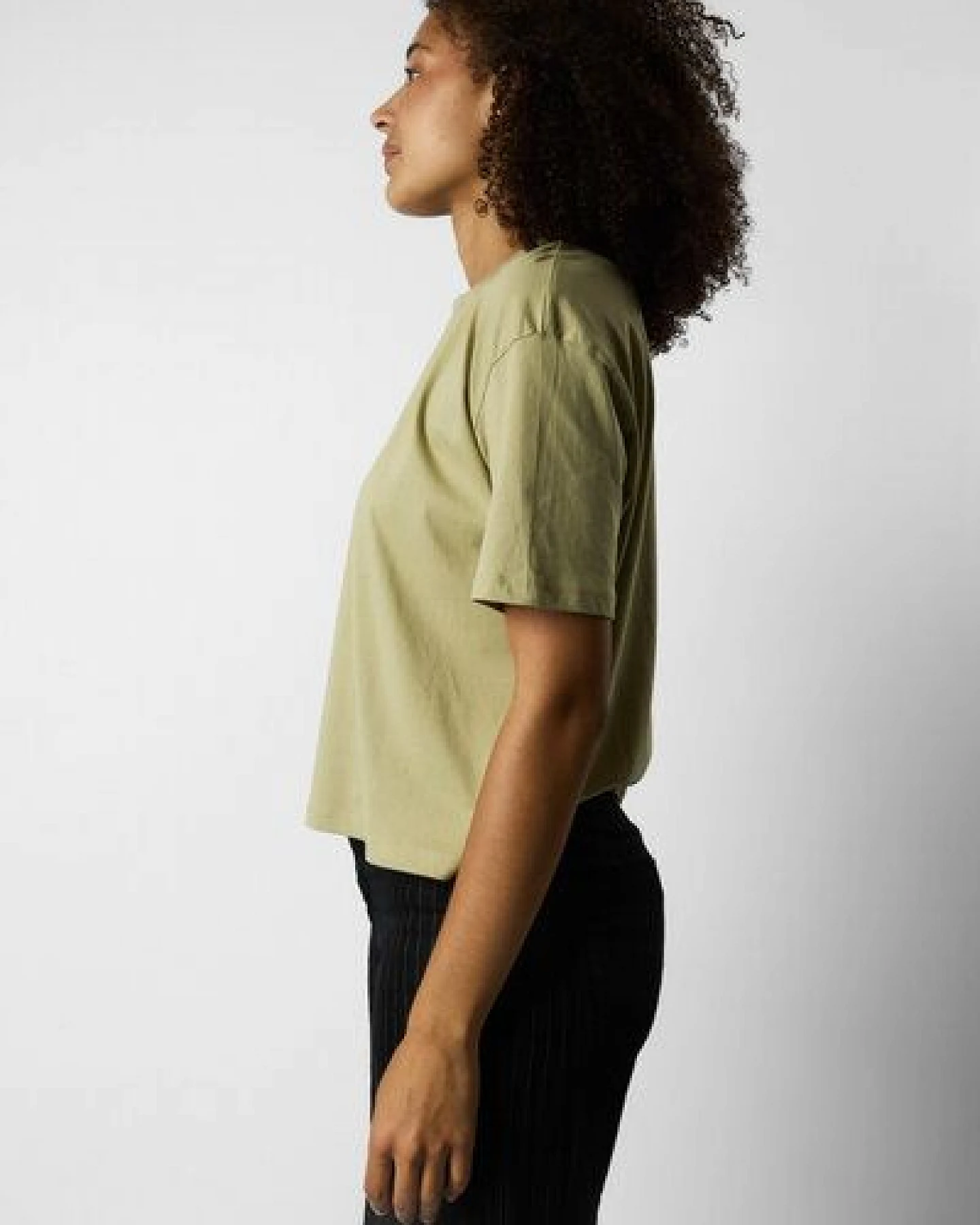 ettics STUDIO boxy organic crop tee – Ansicht 2