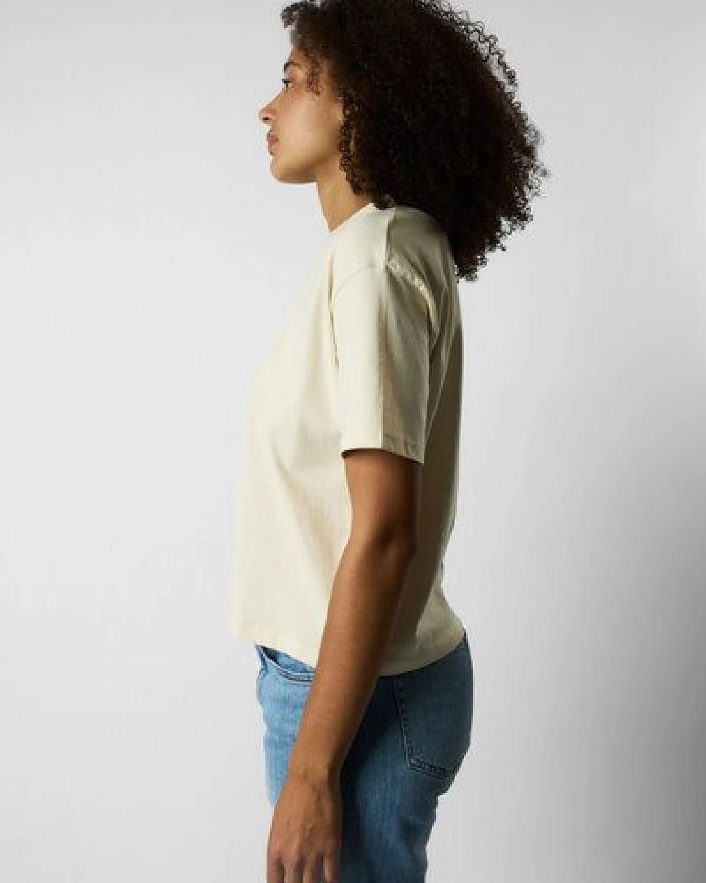 ettics STUDIO boxy organic crop tee – Ansicht 2