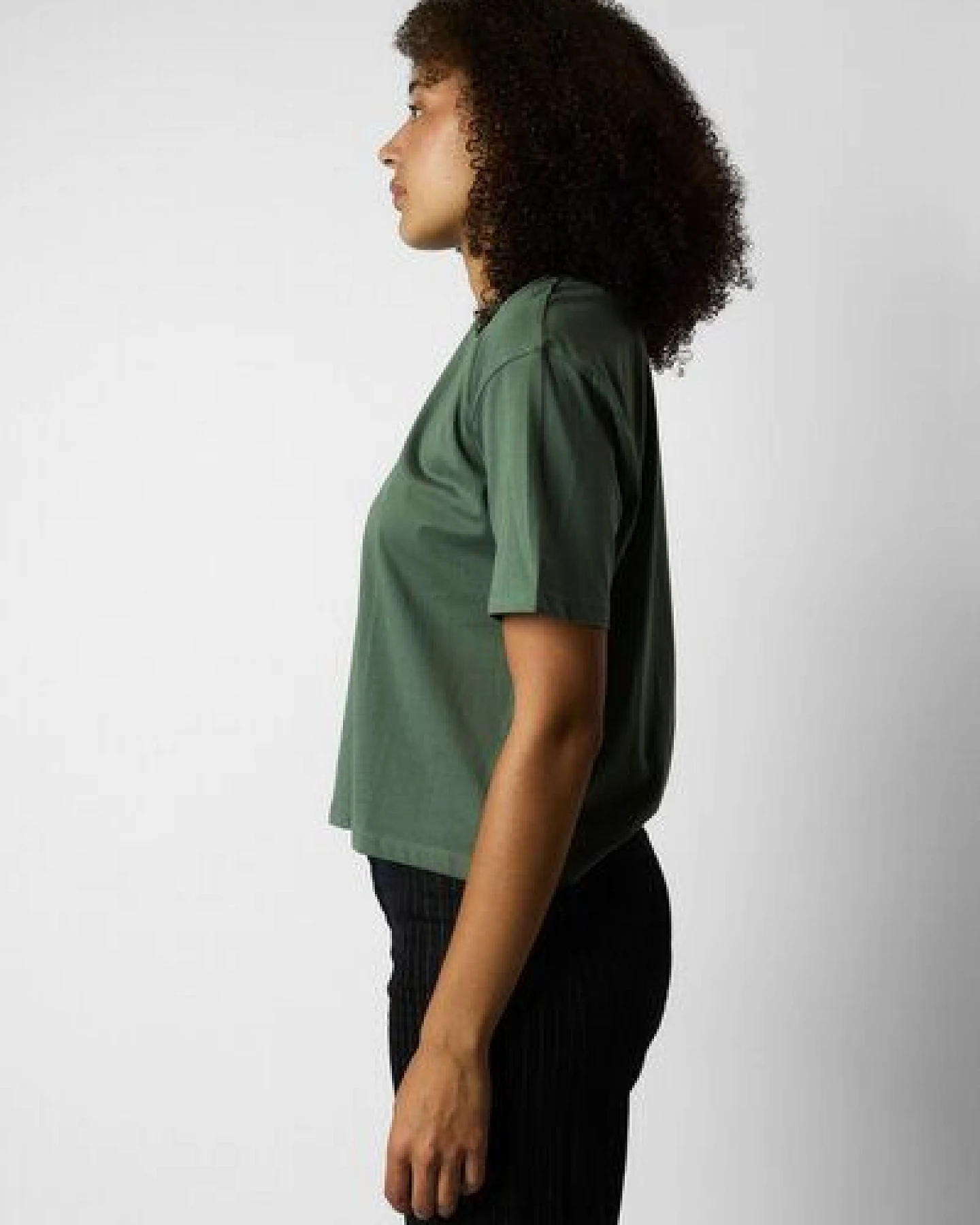 ettics STUDIO boxy organic crop tee – Ansicht 2