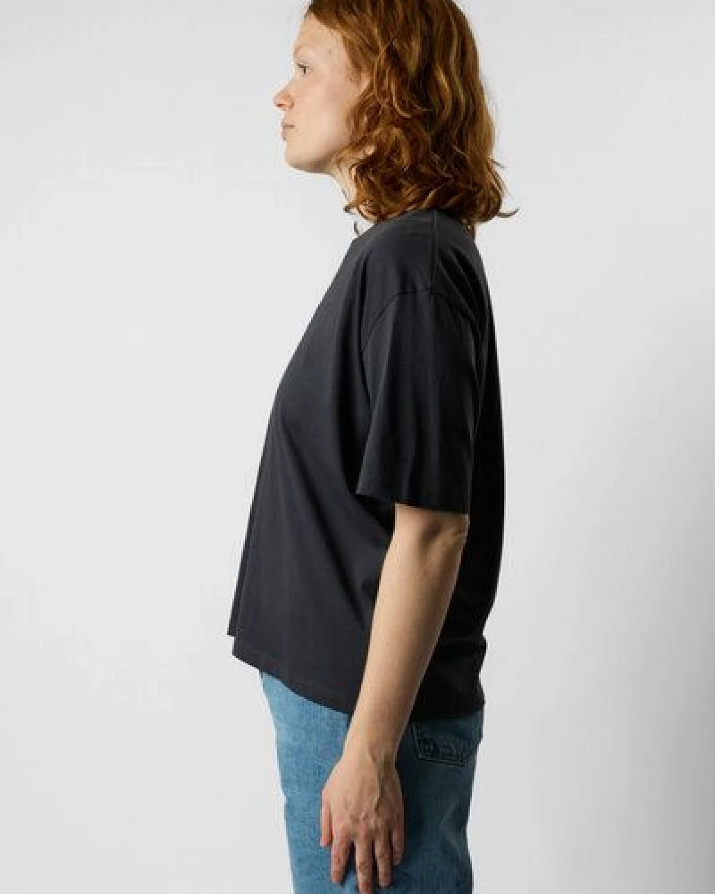 ettics STUDIO boxy organic crop tee – Ansicht 2