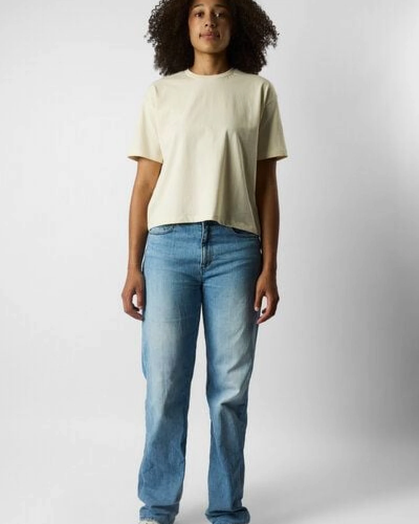 ettics STUDIO boxy organic crop tee – Ansicht 4